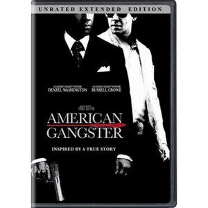 American Gangster Denzel Washington Russel Crowe DVD